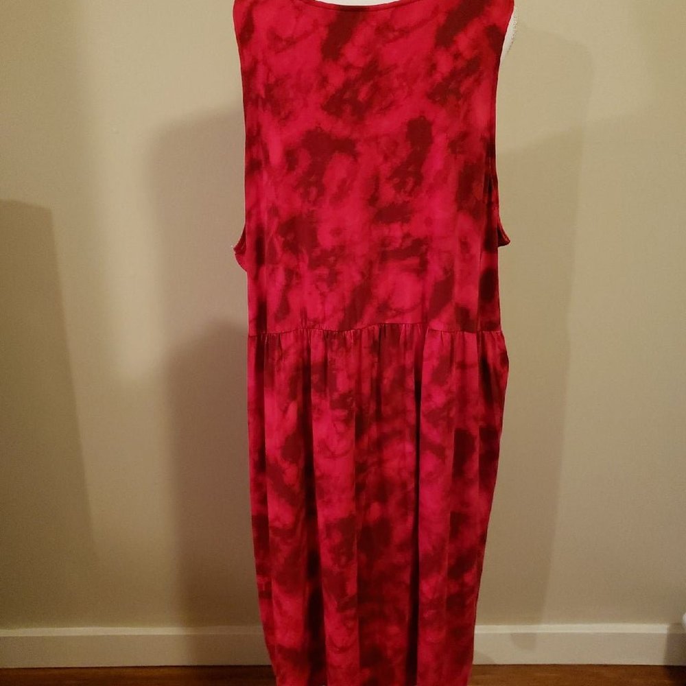 Sunday Sale! Sleeveless Swing Dress - 4X - Picture 4 of 5
